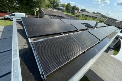 Uitbreiding 6x Solarwatt glas/glas 325 Wp zonnepanelen. Geïnstalleerd in Hoogeveen.